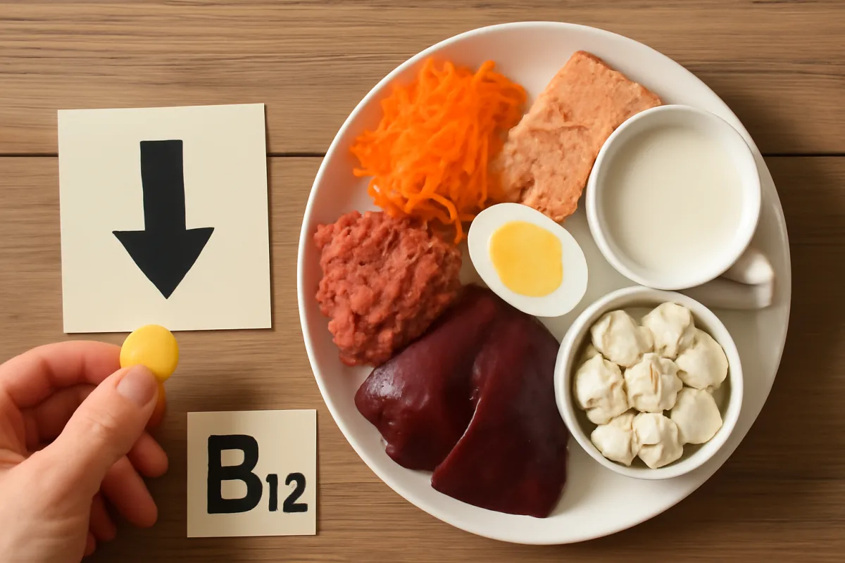 Il ruolo della vitamina B12: rischi da carenza e suggerimenti alimentari utili